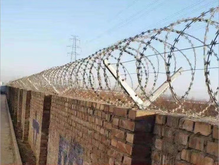 蛇腹形（型）刀刺網